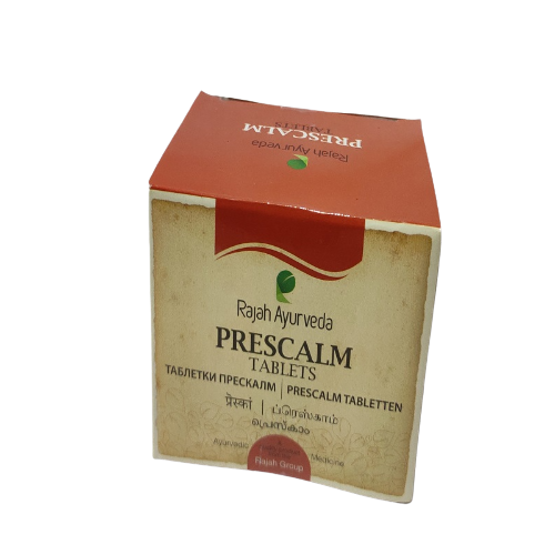 Rajah Ayurveda Prescalm Tablets | Grocsy