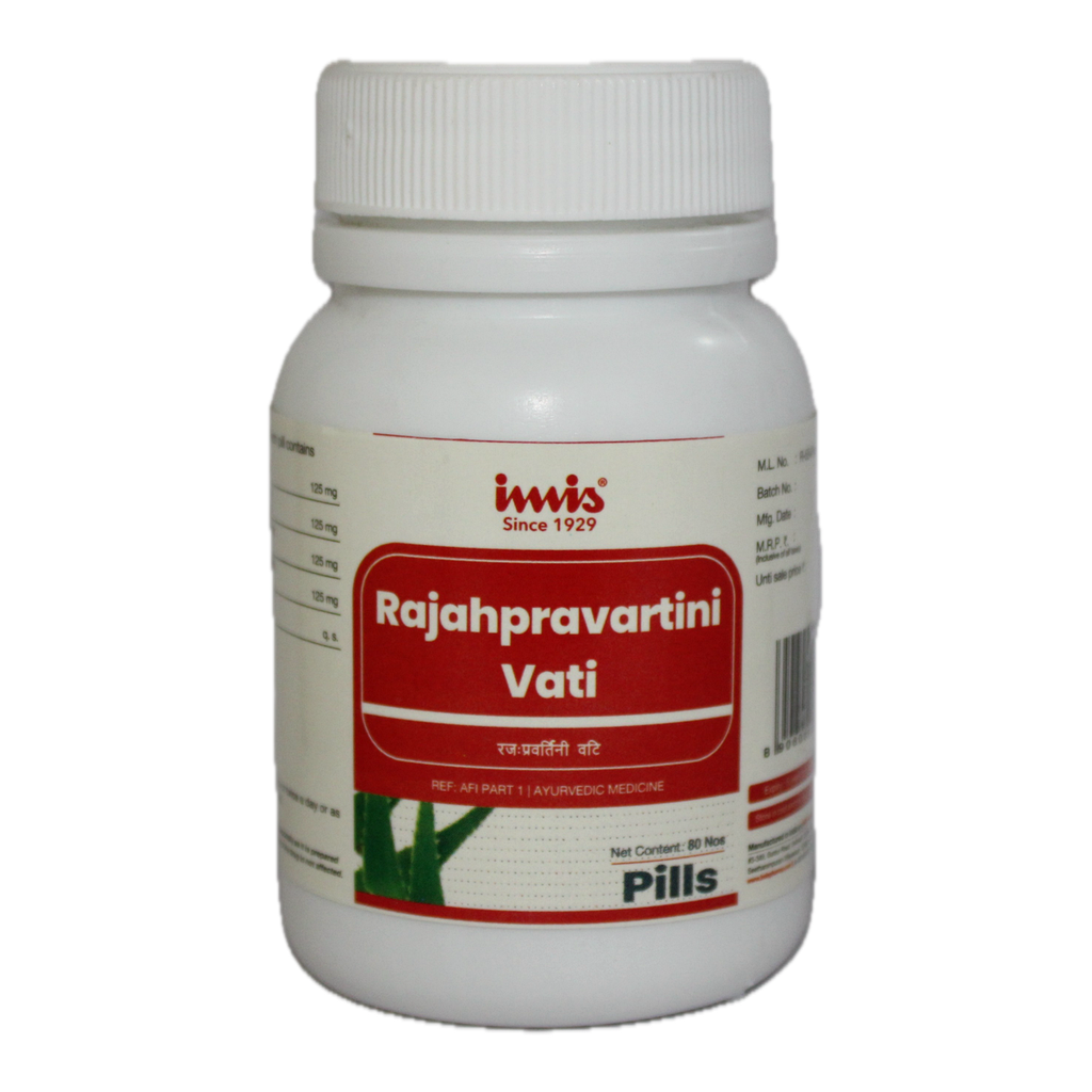 IMIS Ayurveda Rajahpravarthini Vati Pills | Grocsy