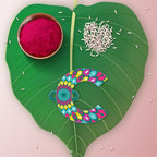 Indianvibez Alphabet C Wooden Rakhi - Kids Rakhi | Grocsy