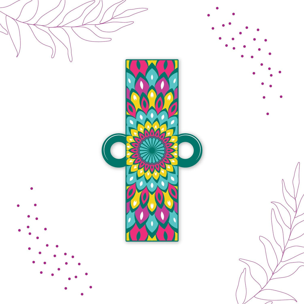 Indianvibez Alphabet J Wooden Rakhi - Kids Rakhi | Grocsy
