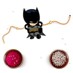 Indianvibez Batman Wooden Rakhi - Kids Rakhi | Grocsy