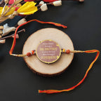 Indianvibez Big Brother Superhero Wooden Rakhi with Rudraksha, Unique Rakhi for Bhaiya, Shop India - Kids Rakhi | Grocsy