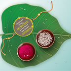 Indianvibez Big Brother Superhero Wooden Rakhi with Rudraksha, Unique Rakhi for Bhaiya, Shop India - Kids Rakhi | Grocsy