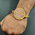Indianvibez Big Brother Superhero Wooden Rakhi with Rudraksha, Unique Rakhi for Bhaiya, Shop India - Kids Rakhi | Grocsy
