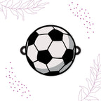 Indianvibez Football Wooden Rakhi with Rudraksha, Soccer Rakhi for Bro, Shop India - Kids Rakhi | Grocsy
