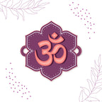 Indianvibez Om Wooden Rakhi with Rudraksha Thread, Rakhi for Brother - Kids Rakhi | Grocsy