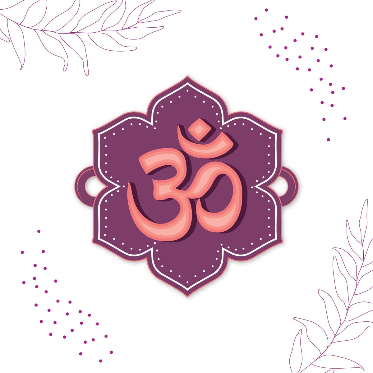 Indianvibez Om Wooden Rakhi with Rudraksha Thread, Rakhi for Brother - Kids Rakhi | Grocsy