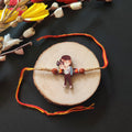 Indianvibez Photographer Bhai Wooden Rakhi with Rudraksha, Hobby Rakhi for Brother, Shop India - Kids Rakhi | Grocsy