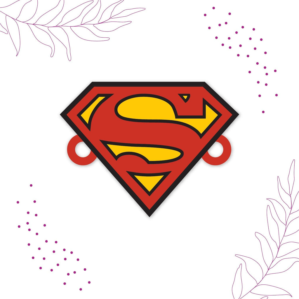 Indianvibez Superman Wooden Rakhi with Rudraksha, Superhero Rakhi for Brother, Shop India - Kids Rakhi | Grocsy