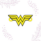 Indianvibez Wonder Woman Wooden Rakhi/Lumba - Kids Rakhi | Grocsy