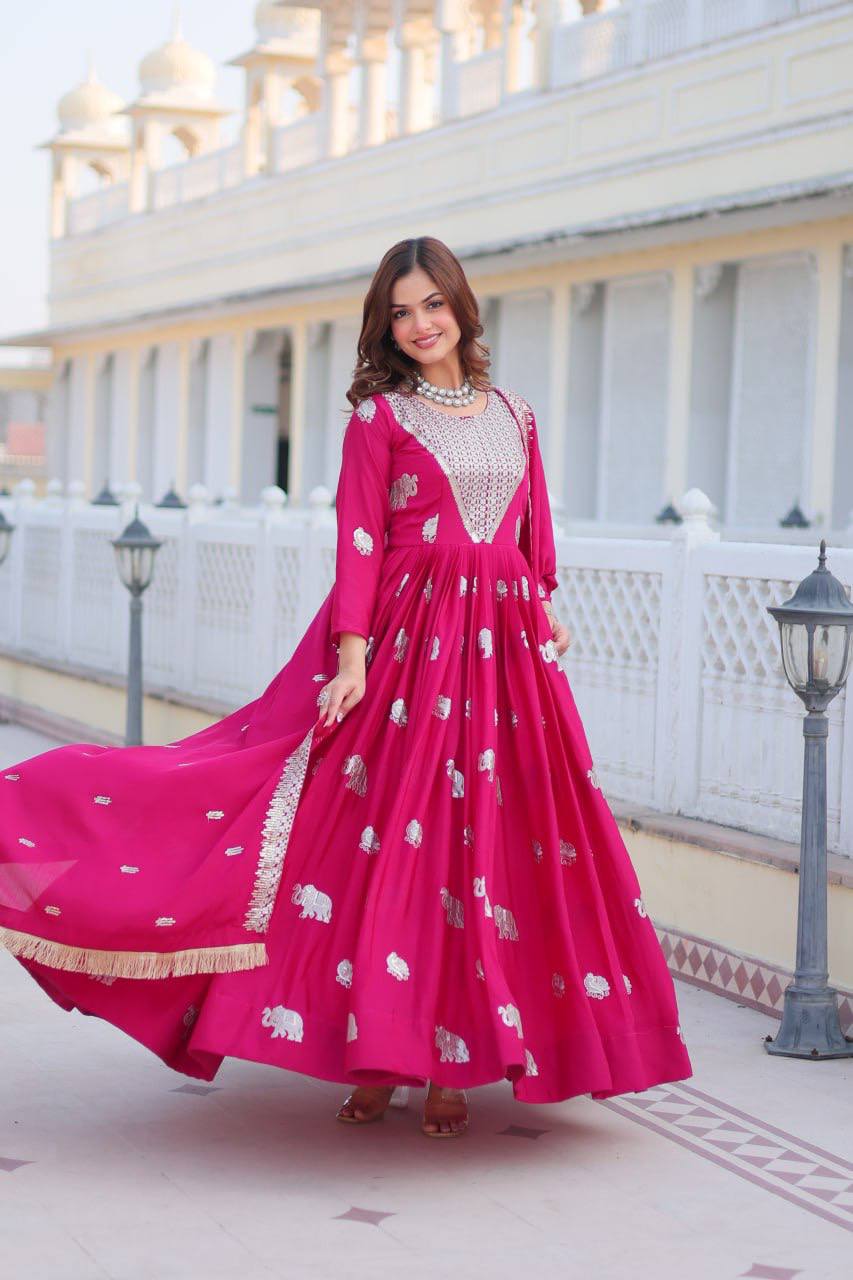 Lehenga Mart Bollywood Style Shrug & Palazzo With choli For Girls & Womens | Grocsy