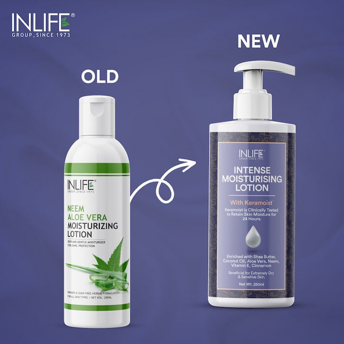 Inlife Intense Moisturizing Lotion | Grocsy
