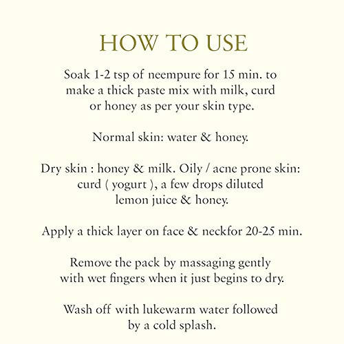 Just Herbs Neempure Arjun??utmeg Skin Purifying Neem Pack | Grocsy
