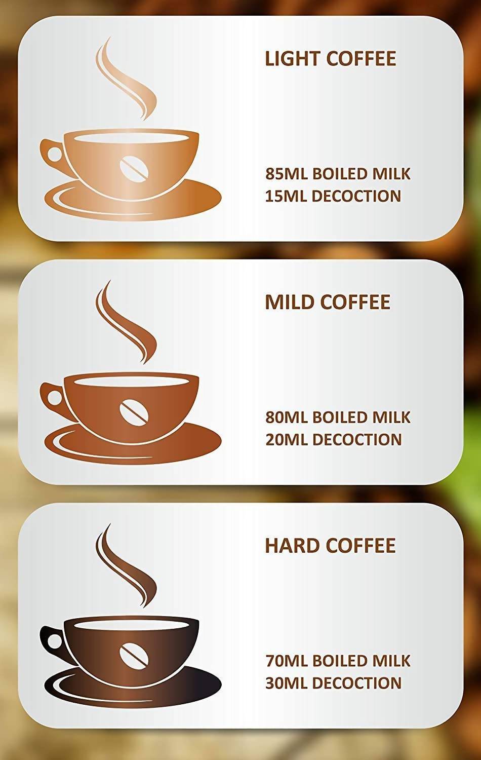 Pajaka South Indian Coffee Filter Stainless Steel Non-Electric Machine | Grocsy