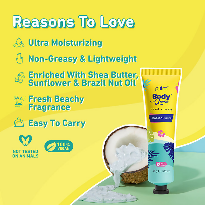 Plum Bodylovin' Hawaiian Rumba Hand Cream | Grocsy