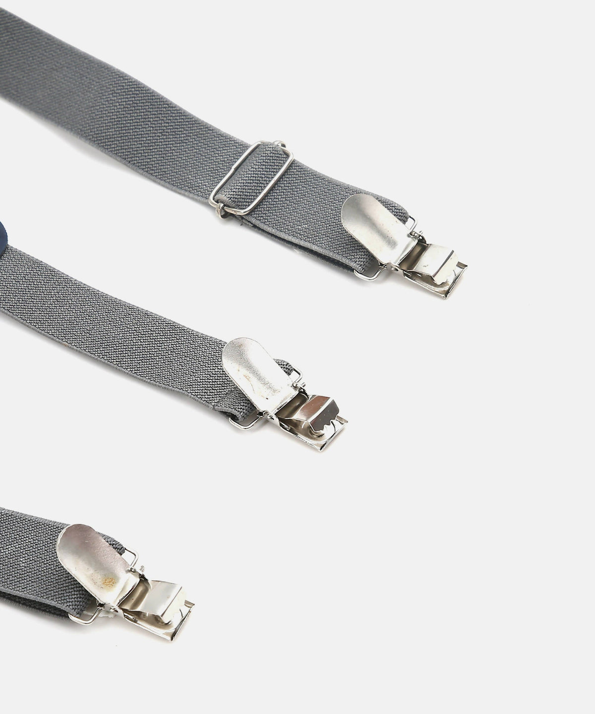 Manet Boys Solid Suspenders - Grey | Grocsy