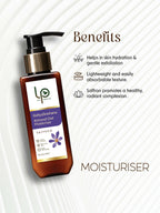 Life Purified Bahyasnehana Almond Oat Moisturiser - Body Lotion - Saffron | Grocsy