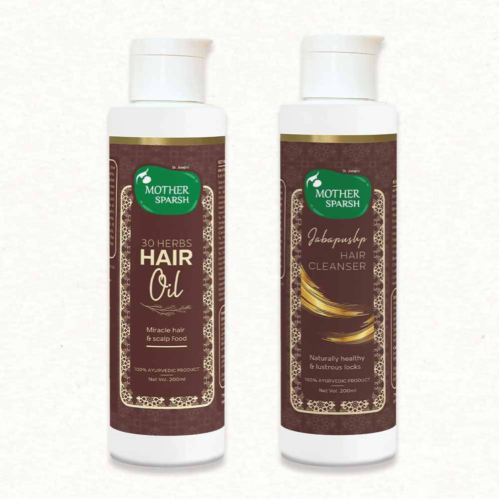 Mother Sparsh Super-Nourish Hair Care Duo | Grocsy