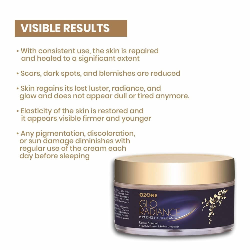 Ozone Glo Radiance Repairing Night Cream | Grocsy