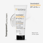 Volamena Transparent Sunscreen With SPF 40 PA++ | Grocsy