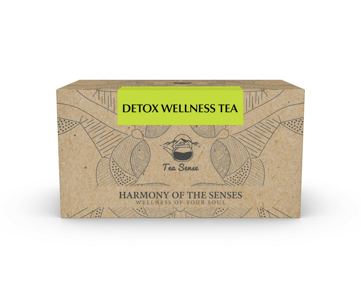 Tea Sense Detox Wellness Tea Bags Box | Grocsy