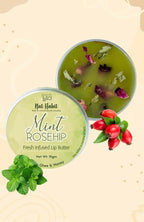 Nat Habit Mint Rosehip Lip Butter | Grocsy