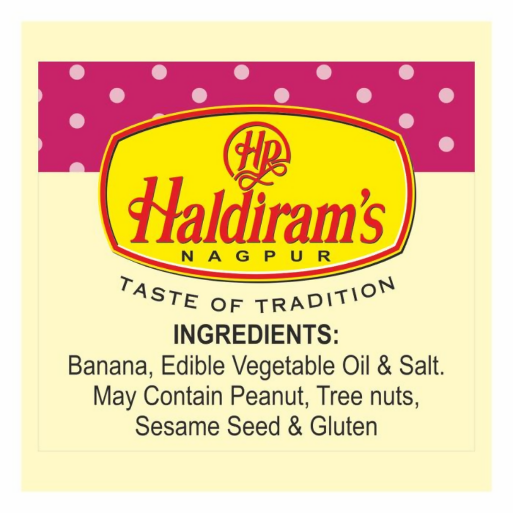 Haldiram's Yellow Banana Chips | Grocsy