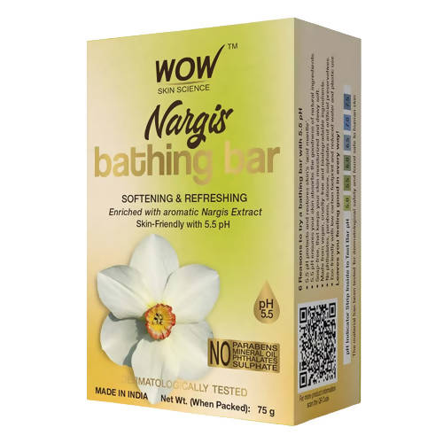 Wow Skin Science Nargi's Bathing Bar | Grocsy
