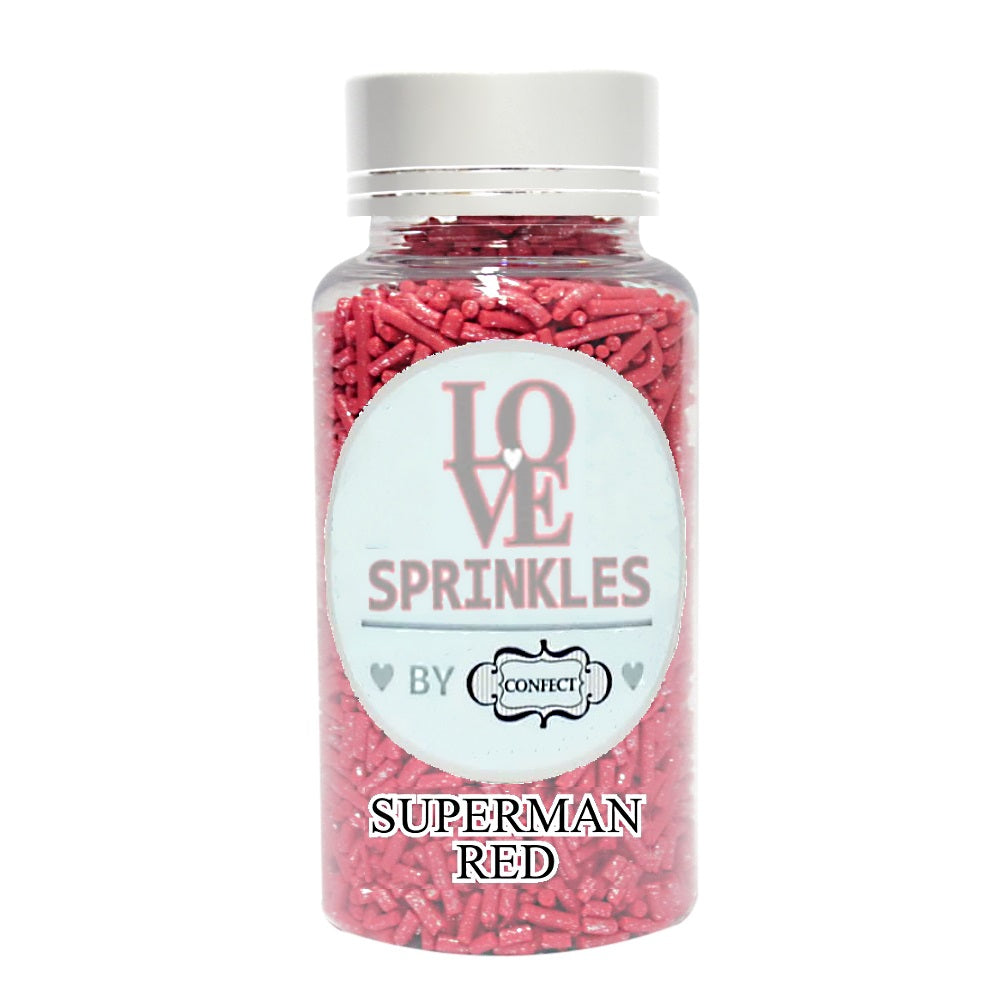 Confect Red Vermicelli Sprinkles | Grocsy