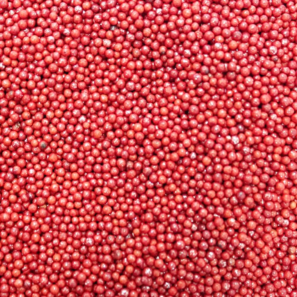 Confect Red Disco Balls Sprinkles 4 MM | Grocsy