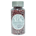 Confect Red Disco Balls Sprinkles 5 MM | Grocsy