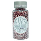 Confect Red Disco Balls Sprinkles 5 MM | Grocsy