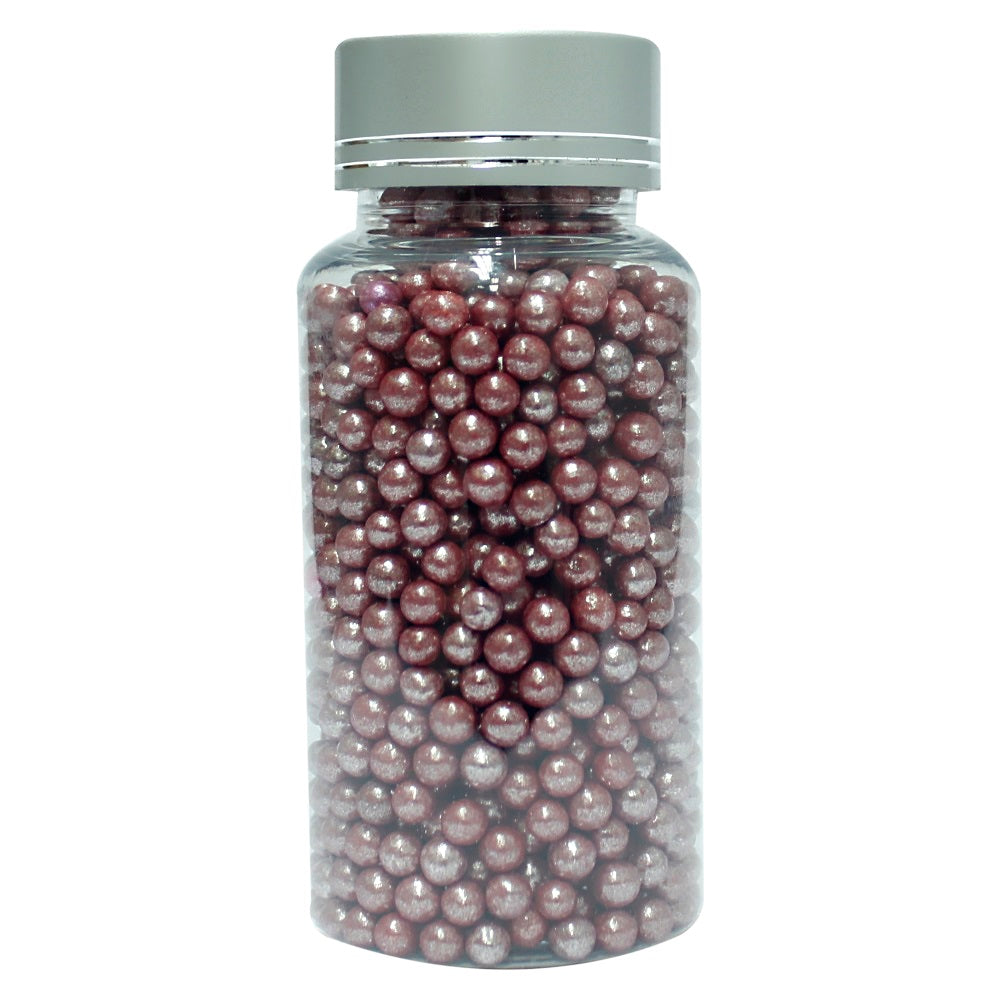 Confect Red Disco Balls Sprinkles 5 MM | Grocsy