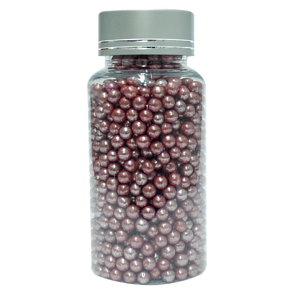 Confect Red Disco Balls Sprinkles 6 MM | Grocsy