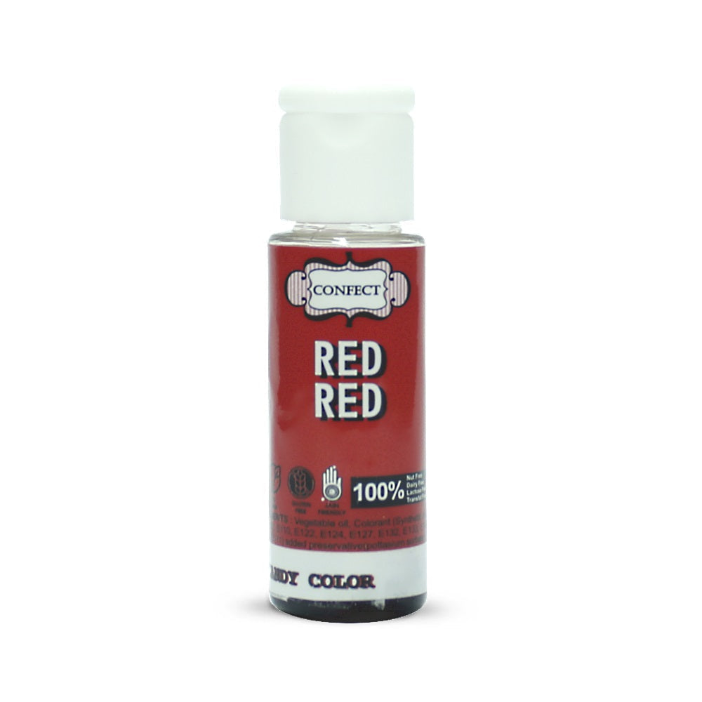 Confect Red Red | Edible Chocolate Color | Grocsy