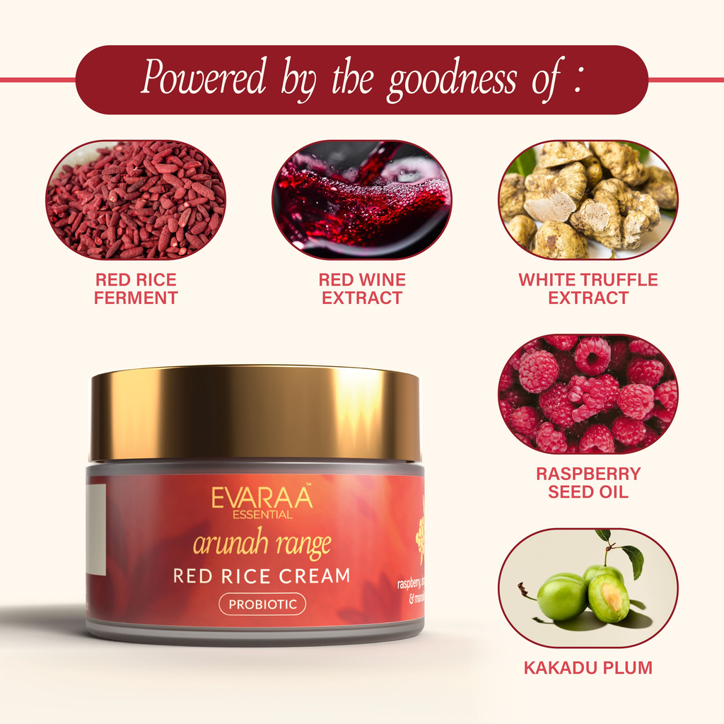 Evaraa Essential Red Rice Cream | Grocsy