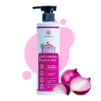 Careberry Organic Red Onion & Black Seed Stimulating Shampoo For Anti Hair Fall | Grocsy