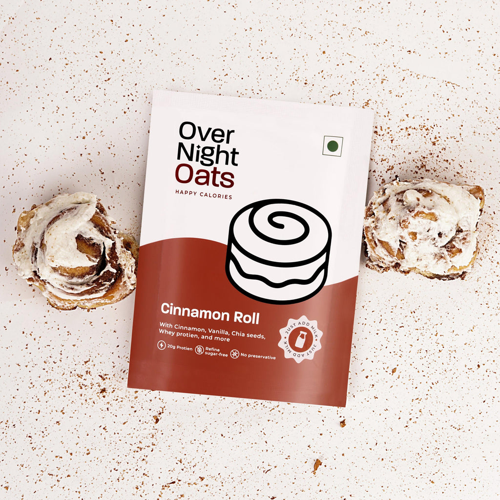 OverNightOats Cinnamon Roll | Grocsy