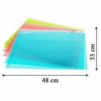 Refrigerator Drawer Mat 6 Piece Set - MultiColor | Grocsy