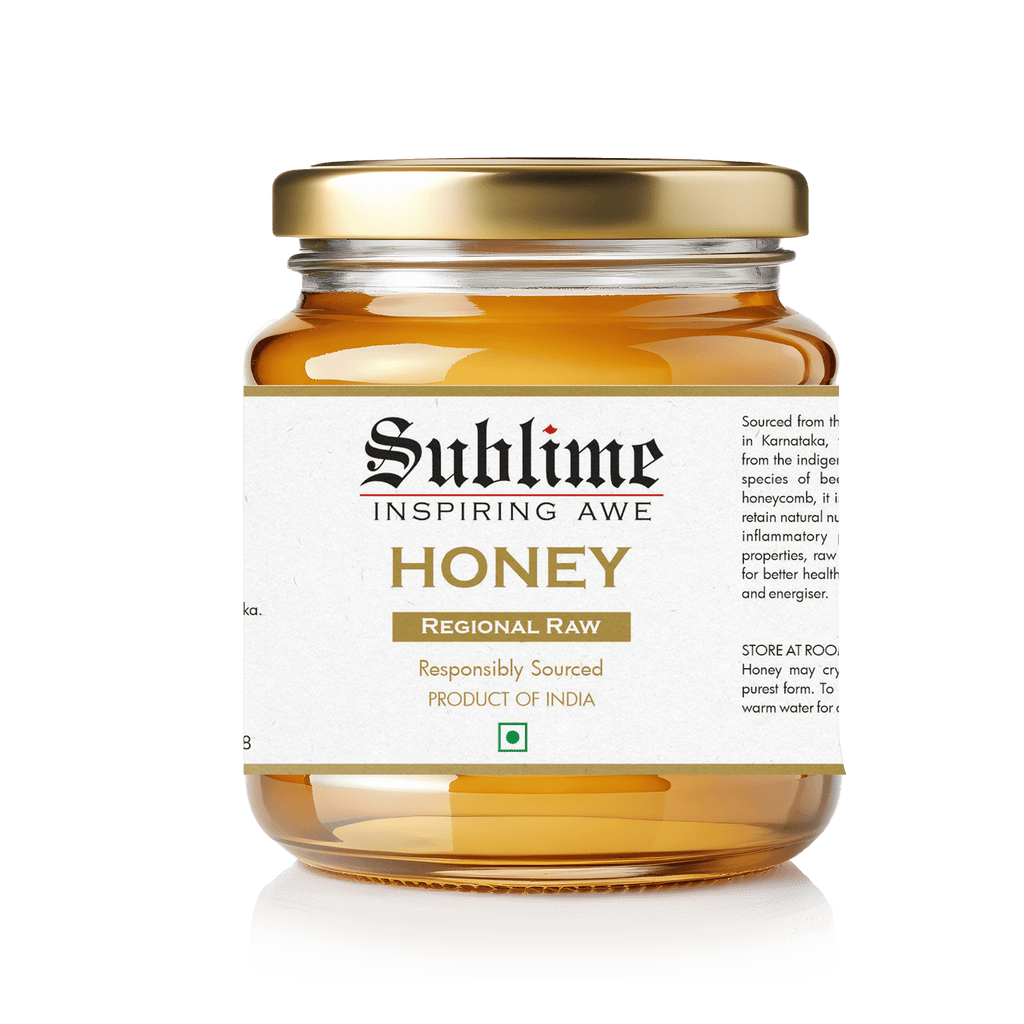 Sublime Inspiring Awe Regional Raw Honey | Grocsy