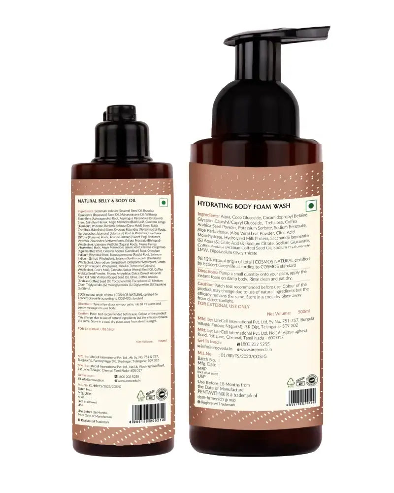 AreoVeda Rejuvenating & Nourishing Kit | Grocsy