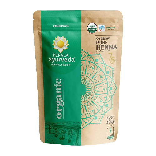 Kerala Ayurveda Organic Henna Powder (Madayantika) | Grocsy