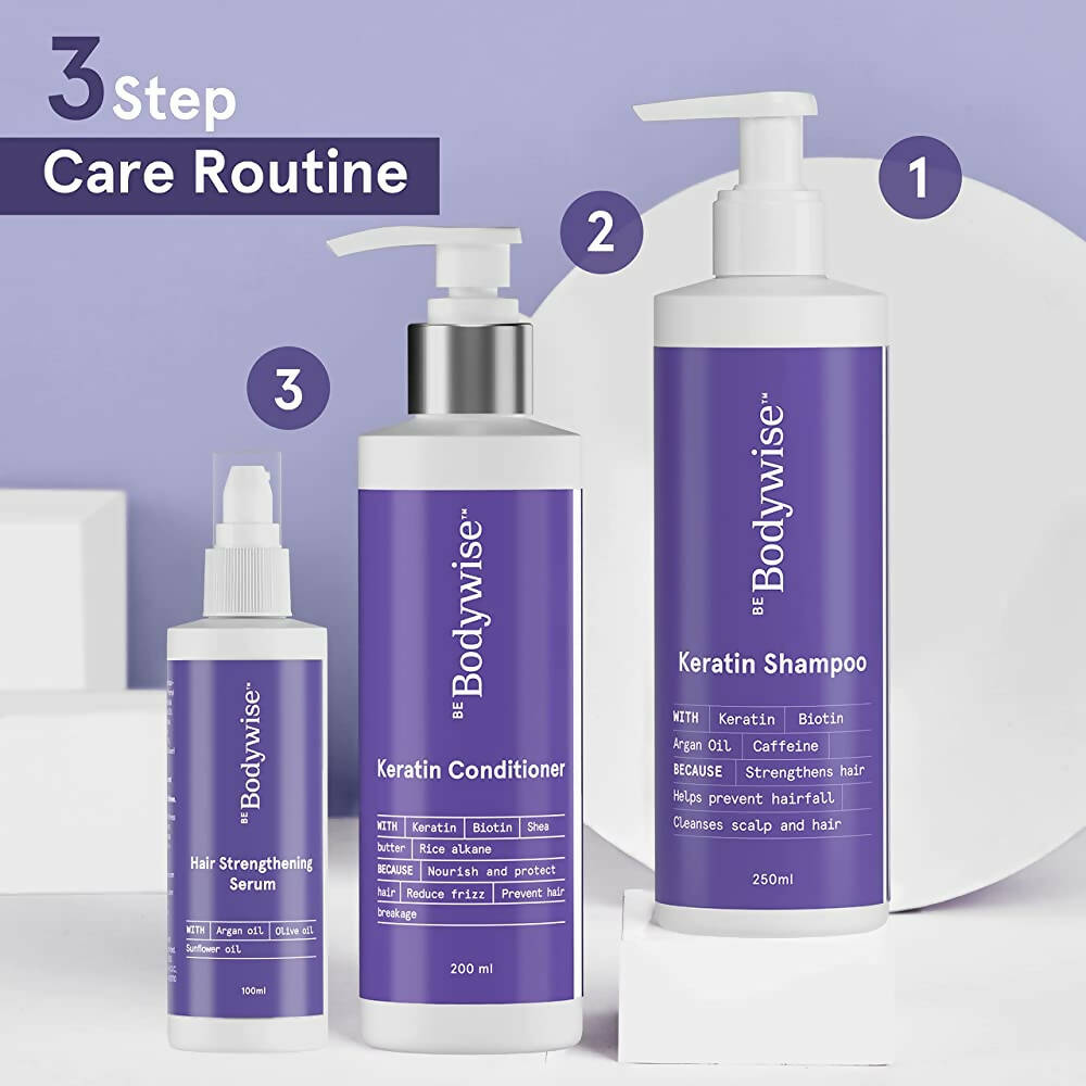 BeBodywise Keratin Hair Fall Control Shampoo | Grocsy