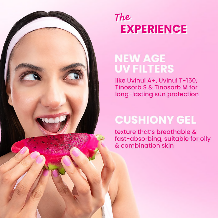 Dot & Key Dragon Fruit Bounce Sunscreen In-Vivo Tested SPF 50+ PA++++, With New-Age UV Filters | Grocsy