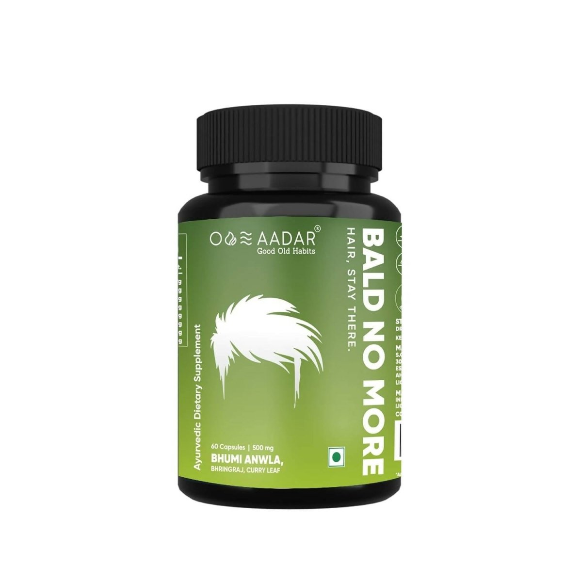 Aadar Bald No More Hair Capsules For Men | Grocsy