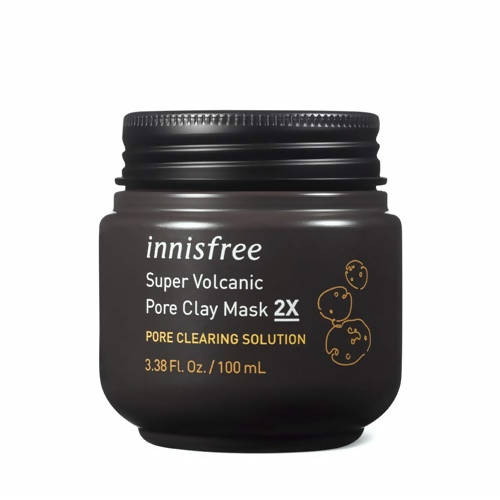 Innisfree Super Volcanic Pore Clay Mask 2X Pore Clearing Solution | Grocsy