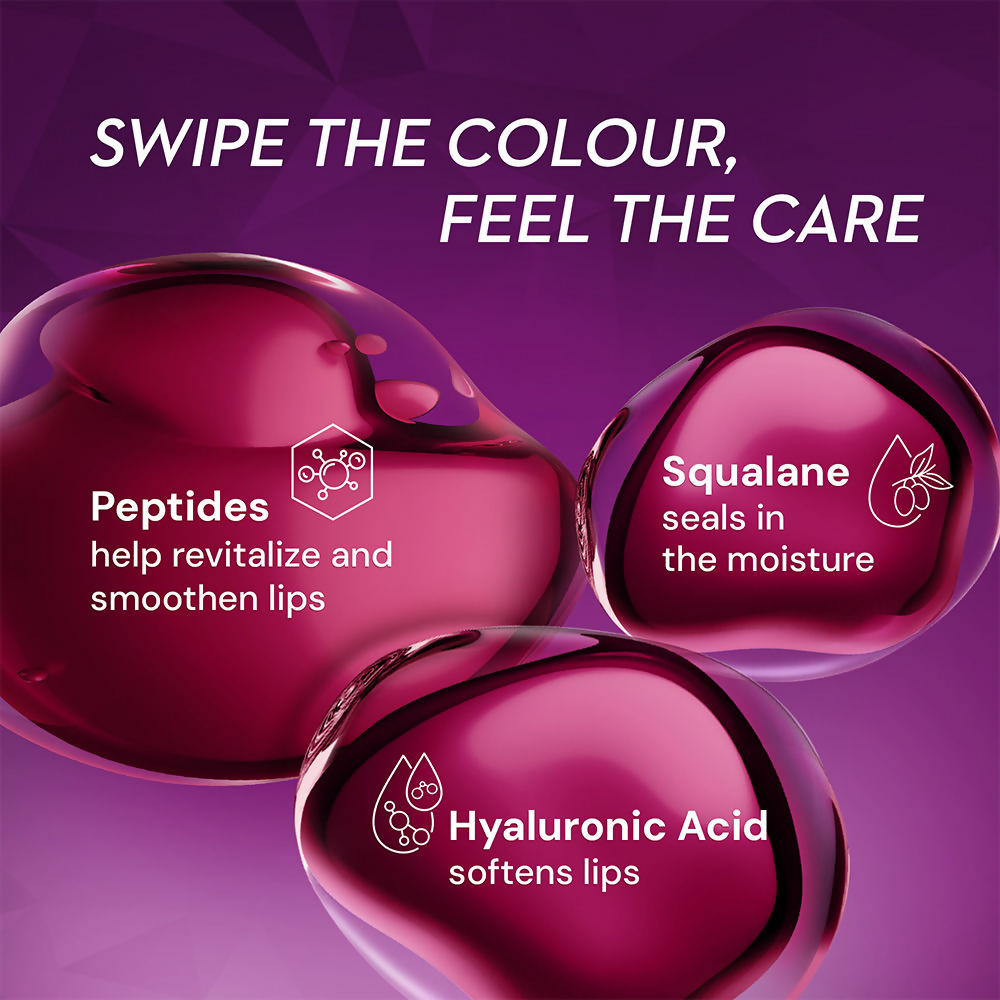 SUGAR Glide Peptide Serum Lipstick with Vitamin E - 05 Parisian Pink | Grocsy