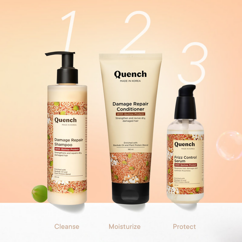 Quench Frizz Control Hair Serum | Grocsy