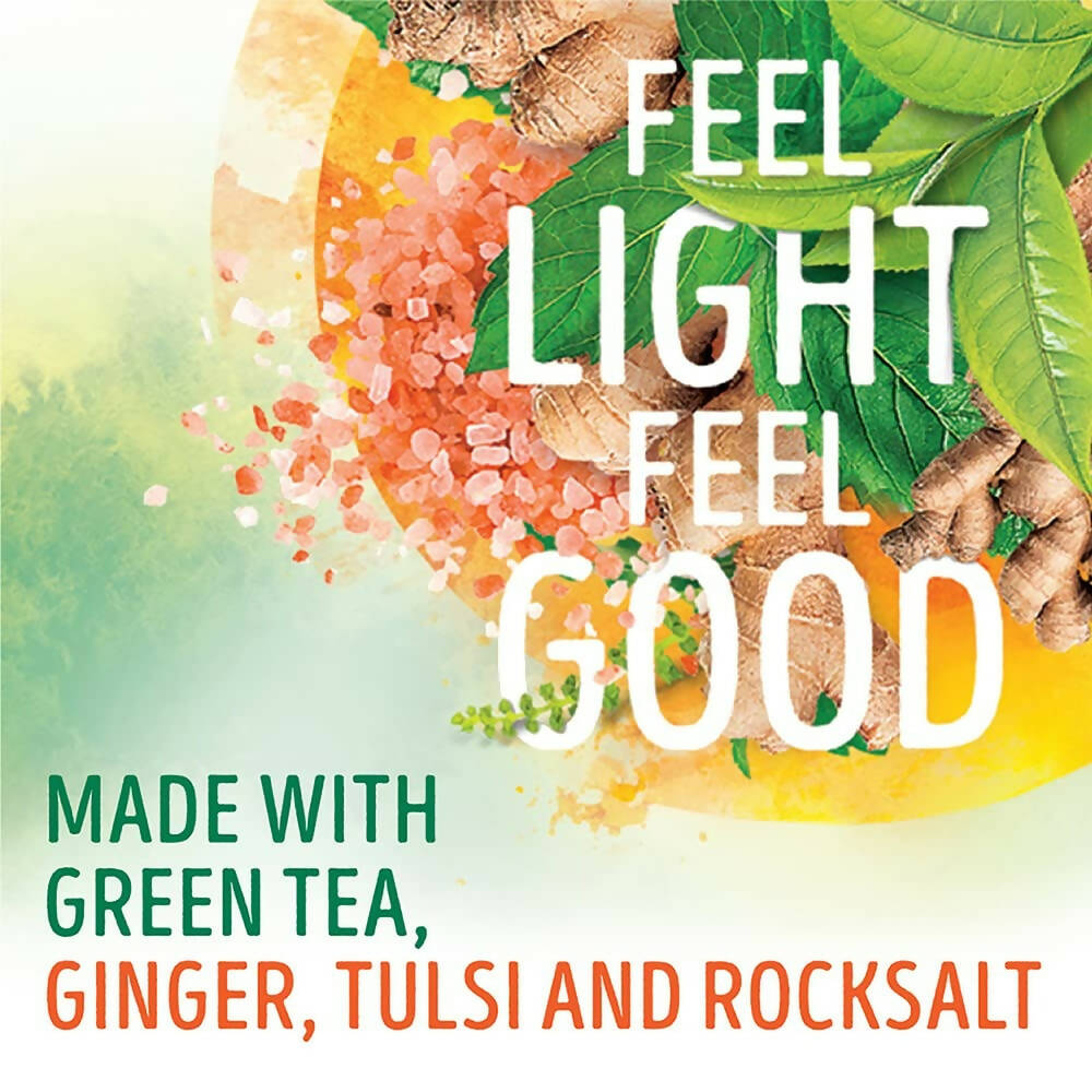 Lipton SipNDigest With Tulsi & Rock Salt Ginger Green Tea Bags | Grocsy