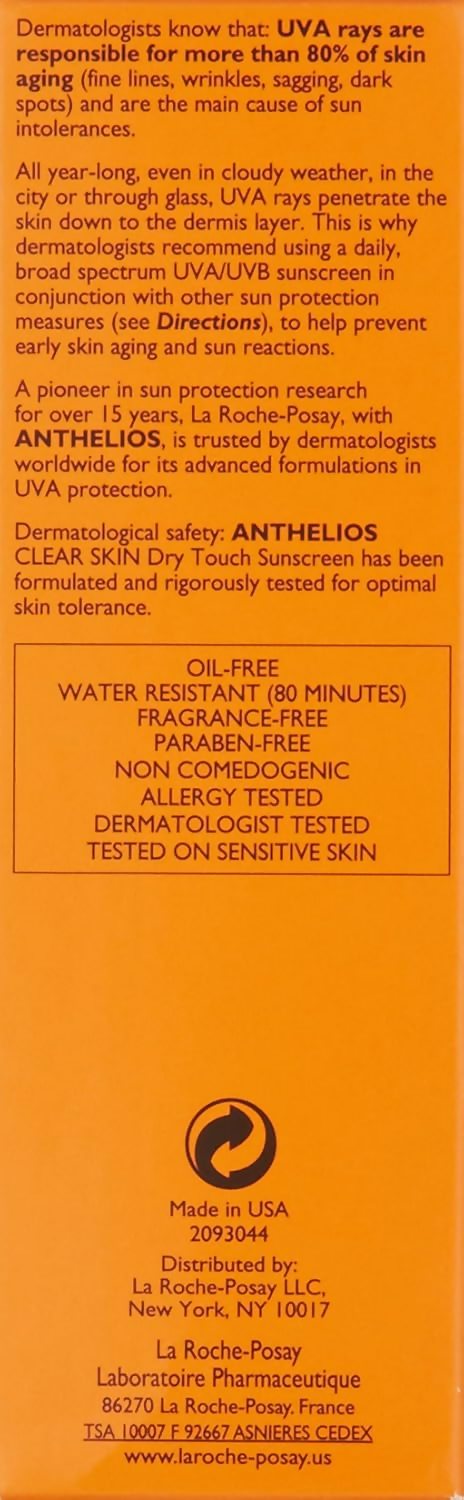 La Roche-Posay SPF 60-0.15 Pounds Sunscreen Cream For Oily Skin | Grocsy